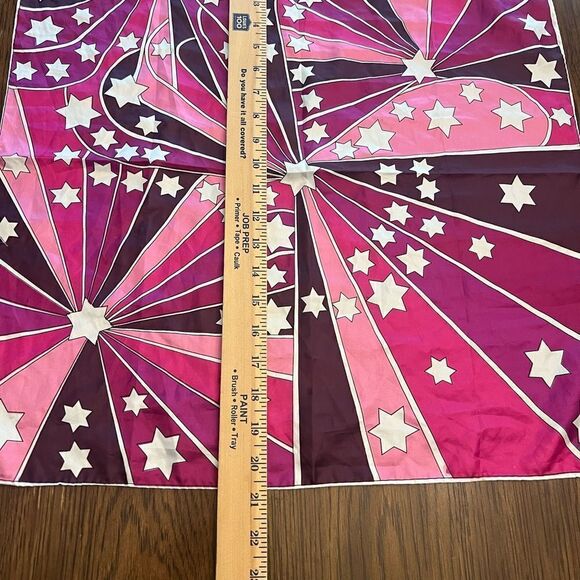 Colorful Stars polyester Axcess Scarf. - Picture 3 of 5